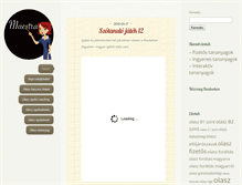 Tablet Screenshot of maestra.hu